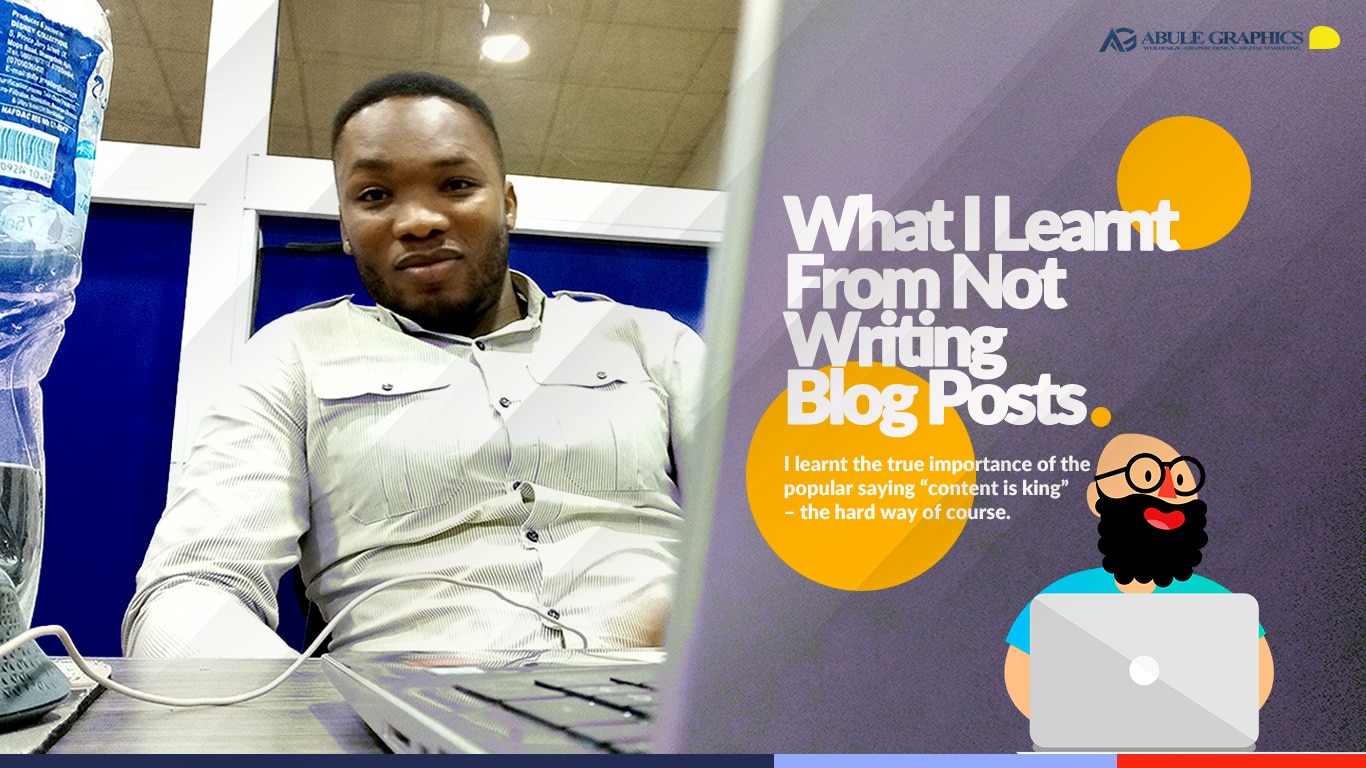 What I Learnt From Not Writing Blog Posts For Several Months
